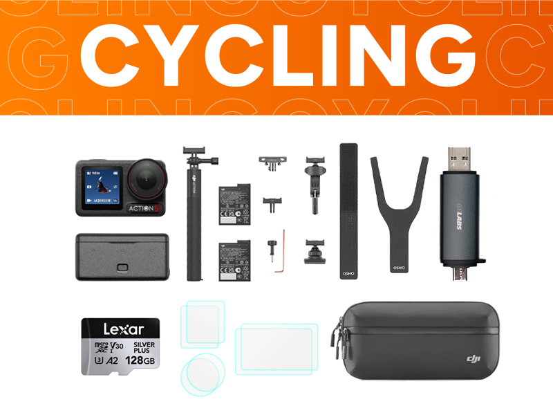 Osmo Action 5 Pro Cycling Bundle